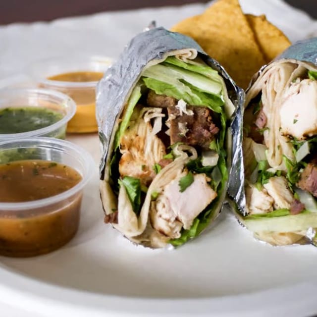 360 Gourmet Burrito.