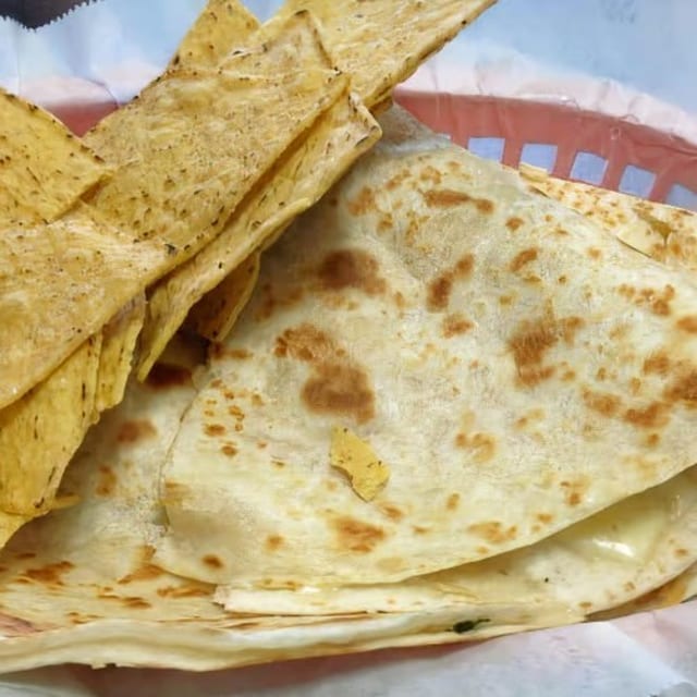 Kids Chicken Quesadilla.