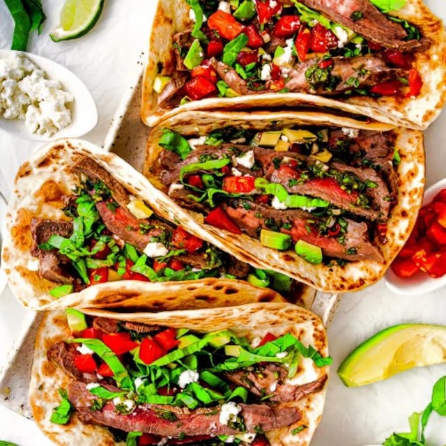 Steak Taco.