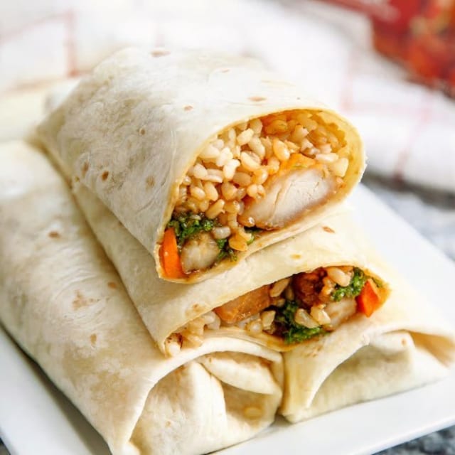 Teriyaki Burrito.